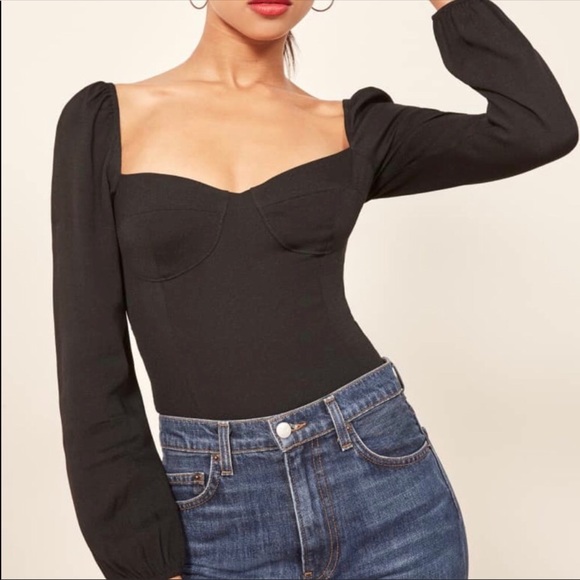 Reformation Tops - REFORMATION Reign Top Size 0